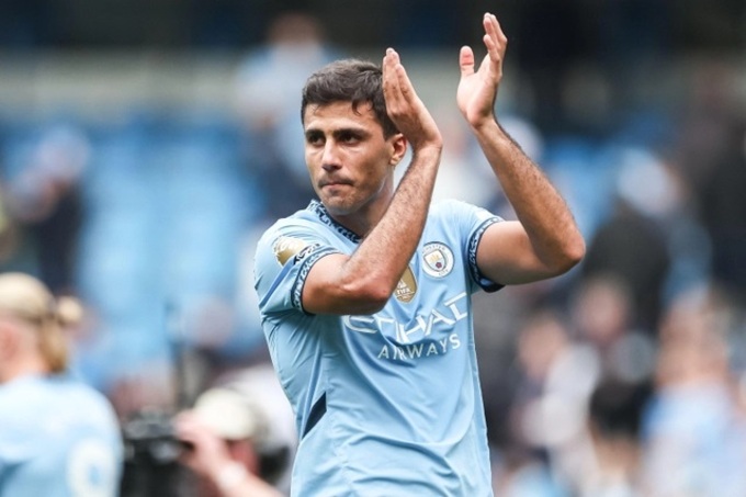 Man City chắc chắn sẽ mất Rodri một thời gian