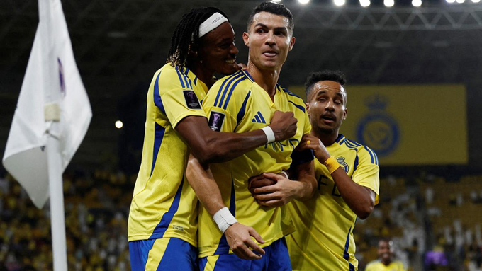 Ronaldo giúp Al Nassr thắng trận đầu ở cúp C1 châu Á